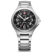 Men's Victorinox Swiss Army Base Camp Watch with Black Dial (Model: 241333) swiss army