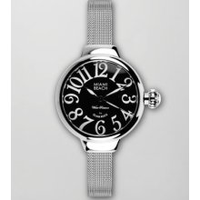 Miami Beach by Glam Rock Large Mesh-Bracelet Round Watch Miami Beach by Glam Rock Large Mesh-Bracelet Round Watch