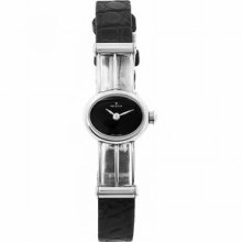 Milus Women's Per001 Persea Black Alligator Strap Back Dial Watch Retail:$1,600