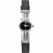 Milus Women's Per002 Persea Black Strap Black Numeral D