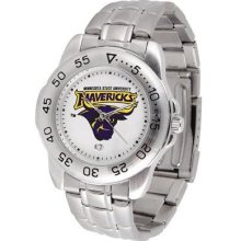 Minnesota State University Men's Stainless Steel Logo Watch