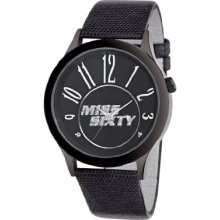 Miss Sixty Girls' Strap Watch Asymmetric Sg5001