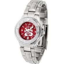 Montana Grizzlies Women's Stainless Steel Dress Watch