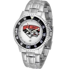 New Mexico Lobos Men's Stainless Steel Watch
