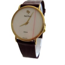 New old stock quartz Paul Picot 5022 extra slim mens Swiss watch