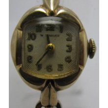 Nice Vintage Ladies Wittnauer 17j Watch ..must Lk (6n7 Movement)