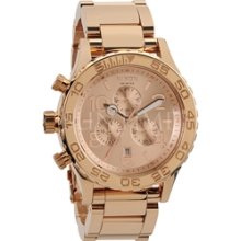 Nixon NA037897-00 THE CHRONO All Rose Gold Men's Watch