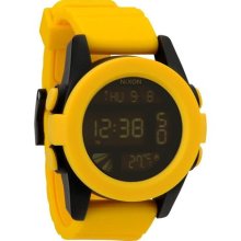 Nixon Unit Series Black and Yellow One Size Mens Watch A197887 ...