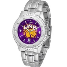 North Alabama Lions Mens Steel Anochrome Watch