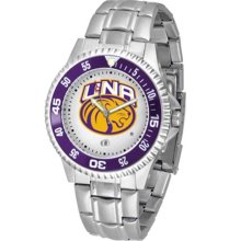 North Alabama Lions Mens Steel Bandwrist Watch