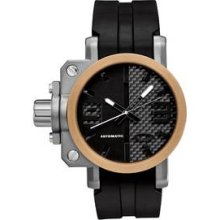 Oakley Gearbox Automatic Honed/Carbon Dial/Bronze Bezel/Black Unobtainium