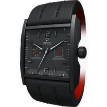 Obaku Harmony Mens Watch - Black Band / Black Face - V108gbbrb1s-049