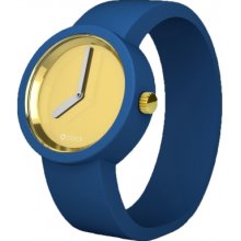 OCGD03-L O clock GOLD Capri Blue Watch