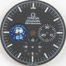 Omega Genuine Speedmaster Moon Watch Snoopy Cal. 861/1861 Dial For Ref.145022