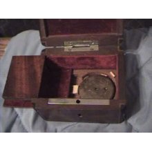 Ooak Vacheron Pocket Watch Mahogany Box Swiss