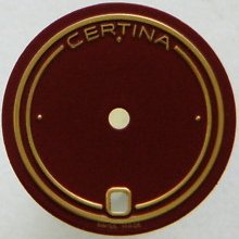 Original Vintage Certina Watch Dial Ladie's