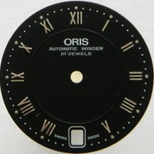 Original Vintage Oris Automatic Watch Dial Men's