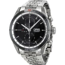 Oris Artix GT Chronograph Black Dial Stainless Steel Mens Watch 6 ...