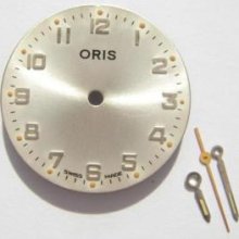 Oris Watch Dial + Hands Swiss N.o.s. Cal 700 Gents Size