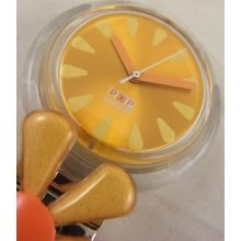 Pmk153 Swatch 2005 Tournesol Pop Orange Flower Authentic