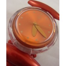 Pmo102 Swatch 1998 Neanda Orange Pop Authentic Artistic