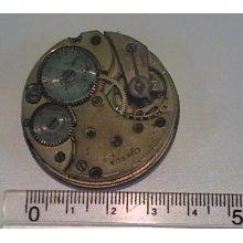 Pocket Watch 0mega Working Enamel Dial Rare