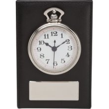 Pocket Watch With Desk Stand Black Black