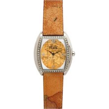 Prima Classe Women's PCD 932S/VU Stainless Steel Geo-Design Dial ...