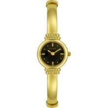 Pulsar Women's Swarovski Crystal Yellow Gold Tone ...