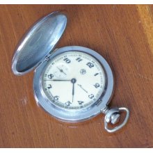 RARE MOLNIJA -18 jew full hunter MEN'S watch ussr russian - served