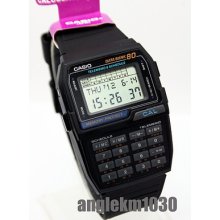 Rare Vintage Casio Dbc-80 Calculator Databank Digita Watch Japan