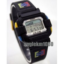 Rare Vintage Casio Tm-15 Lcd Bike-timer Watch /