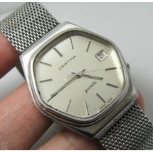 Rare Vintage Certina Quartz Gents Swiss Made..