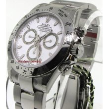 Rolex 116520 Cosmograph Daytona Stainless Steel White