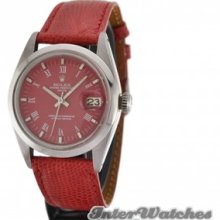 Rolex Date Red Dial Ref 1500 Automatic Mens Automatic Watch Year 1959 Offer Now