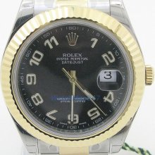 Rolex Datejust Ii Two-tone Oyster Bracelet Mens Watch Rw5