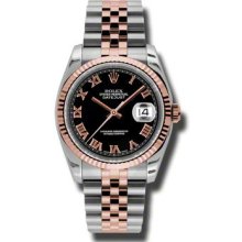 Rolex Everose Datejust 116231 BKRJ MEN'S WATCH