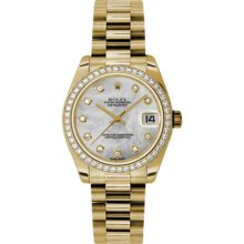 Rolex Lady Diamond President 31mm 178288 mdp women Watch
