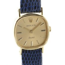 Rolex Precision 2672 18K Gold Watch, 8/10 Condition Size NS