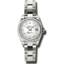 Rolex President White Gold 179179 MDO WOMEN'S WATCH