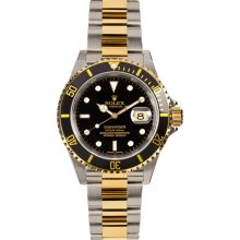 Rolex Submariner Black Pre-Owned 16613