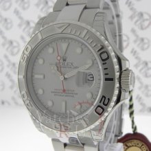 Rolex Yacht-master 16622 Platinum Dial Steel Platinum Oyster Bracelet