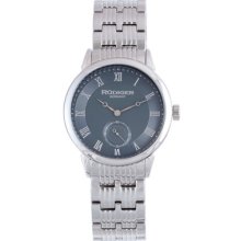 Rudiger Watches Men's Leipzig Grey Dial Silver-Tone Stainless Steel Si