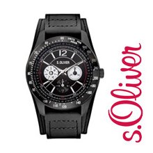 s.Oliver Mens Watch SO-2628-LM Multifunction Watch