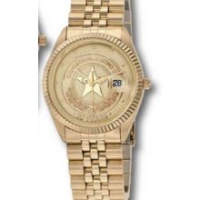 Selco Geneve Men Commander Medallion Round Dial Watch