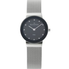 Skagen Denmark Watch, Womens Stainless Steel Mesh Bracelet 358SSSBD