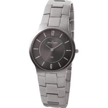 Skagen Men's Stainless Steel Grey Dial