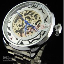 Sliver Nbw0me7028 Stainless Steel Men Wristwatch Automatic Mechanica
