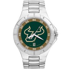 South Florida Bulls Mens Stainless Pro II Watch
