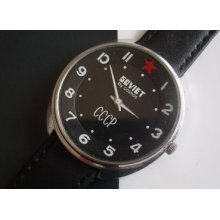 Soviet By Cosmos Wristwatch Quartz